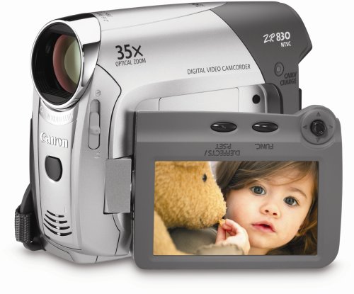 Cheap Canon ZR830 MiniDV Camcorder with 35x Optical Zoom