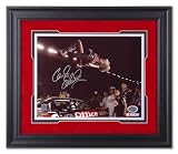 Carl Edwards - Flip - Deluxe Framed Autographed 11x14 Photograph