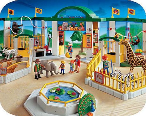Childrens Toyshop  Toys : Playmobil Zoo Set