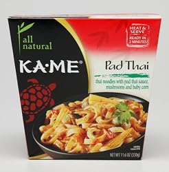 Ka-Me Noodle Box, Pad Thai, 11.6-Ounce Microwavable Cartons (Pack of 6)