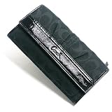 AuthenticCoachPleatedSignatureslimWalletPurse42818sbkbk