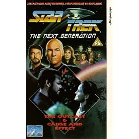 Star Trek: TNG The Outcast/Cause & Effect [VHS PAL]