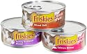 Friskies Cat Food Classic Pate Variety Pack (Salmon, Mixed Grill, Turkey & Giblets), 5.5-Ounce Cans (Pack of 24)