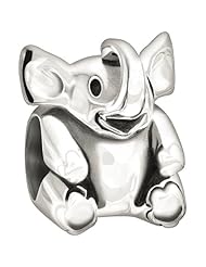 Authentic Chamilia Sterling Silver Charm "Elephant" 2010-3097