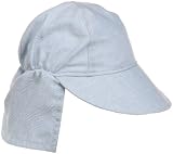 Flap Happy Infant Flap Hat, Chambray, X-Large