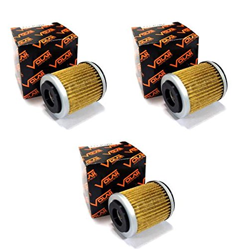 1987-2004 Yamaha Warrior 350 YFM350X Oil Filter - (3 pieces)