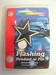 NFL Party Glow Pins - Dallas Cowboys Flashing Pendant