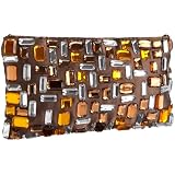 Magid Crystal Stone Clutch