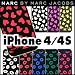 iphone4s iphone4 シリコンケース (ピンクハート) MARC BY MARCJACOBS マークバイマークジェイコブス