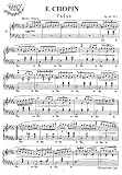 Chopin Valse Op. 64, No. 1: Instantly download and print sheet music