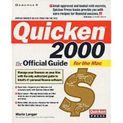 Quicken 2000 for the MAC: the Official Guide (Quicken Press)