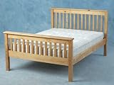 Home Comfort Monaco Antique Pine 4ft6 Double Bed Frame