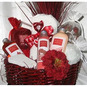 The Twelve Steps to Relaxation Spa Gift Basket