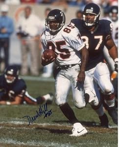 Drew Hill Atlanta Falcons Signed 8x10 Photo W/COA
