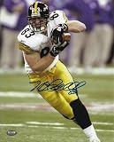 Heath Miller Autographed Pittsburgh Steelers 8x10 Photo - 2 time Super Bowl Champion