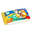 Betty Boop Lenticular 2x4 Mini Plastic Spiral-Bound Notebook (College Ruled), 3D Hippy Guitarist Image, Rainbow