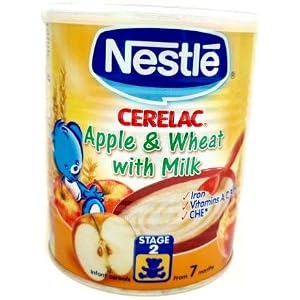 Nestle Cerelac Apple & Wheat w/ Milk (Stage 2) – 400g