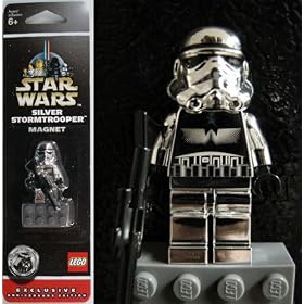 Lego Star Wars Silver Chrome Exclusive Stormtrooper mini Figure