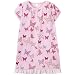 Girls' Nick & Nora® Short Sleeve Nightgown Butterfly Print - Rose