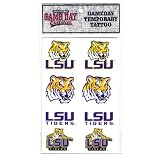 Lets Party By Jenkins Louisiana State Tigers (LSU) Temporary Tattoo Sheet