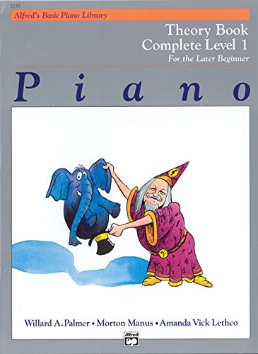 Alfred's Basic Piano Library Theory Complete, Bk 1