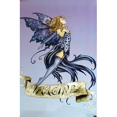 Amy Brown (Imagine Fairy) Art Poster Print - 24 X 36