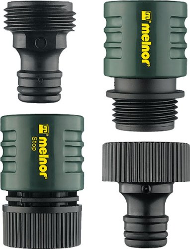 Melnor 15MQC 4-Piece Garden Hose Quick Connect Kit Melnor 15MQC 4-Piece Garden Hose Quick Connect Kit