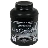 Nutrabolics IsoGainer Dietary Supplement, Advanced Gainer Matrix, Cinnamon Vanilla, 80 Ounces
