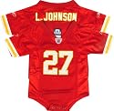 Larry Johnson Red Reebok NFL Kansas City Chiefs Infant Jersey