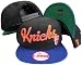 New York Knicks Black/Blue Two Tone Plastic Snapback Adjustable ...