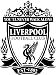 Liverpool Football Club Crest Decal Sticker - Size:8.0 x 6.0 inches - Color:Black