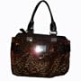 Guess Purse Handbag Rachelle Zoo Camel