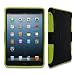 rooCASE eXTREME Hybrid (Black / Green) TPU Shell Case for Apple iPad Mini 7.9-Inch Tablet