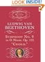 Ludwig van Beethoven: Symphony No. 9 in D Minor, Op. 125, "Choral" (Dover Miniature Scores)