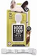 Door Buddy Door Latch to Dog Proof Litter Box. Easy Cat Access. Simple Lock Latch for Convenient Adult Entry. Adjustable Strap Replaces Need for Pet Gate. Stop Dog from Eating Cat Poop Today! (Grey)