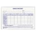 TOPS 30071 Weekly Employee Time Sheet, 8-1/2 X 5-1/2, 2 Pads/Pack, 100 Sheets Per Pad