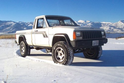 Jeep Comanche lift kit, 5