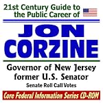 21st Century Guide to the Public Career of Jon Corzine, Governor of New Jersey and Former U.S. Senator (CD-ROM) book cover