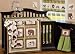 Silhouette Safari 6 piece Crib Bedding Set and Nursery Decor