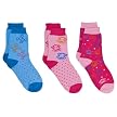 Girls' Paul Frank 3-pk. Polka Dot Sock