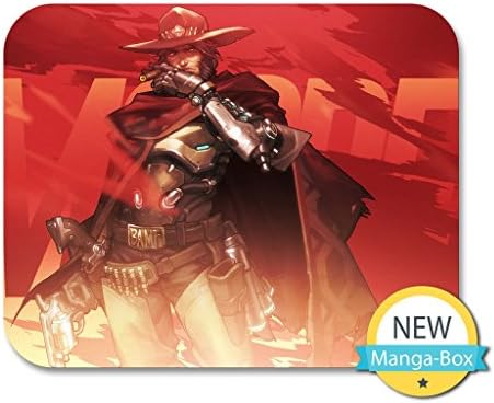 Overwatch Tracer D.Va Widowmaker Mei Symmetra Mercy Rubber Mouse Pad Mousepad with Designs 9.84"x7.87"