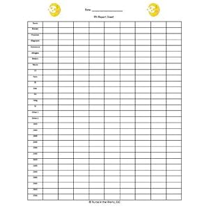 rn report sheet download