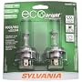 Sylvania 9003 EB BP/2 TWIN EcoBright Headlight, Pack of 2