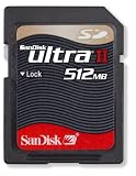 Sandisk 512 MB Secure Digital Ultra II (SDSDH-512-901, Retail Package)