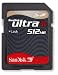 Sandisk 512 MB Secure Digital Ultra II (SDSDH-512-901, Retail Package)