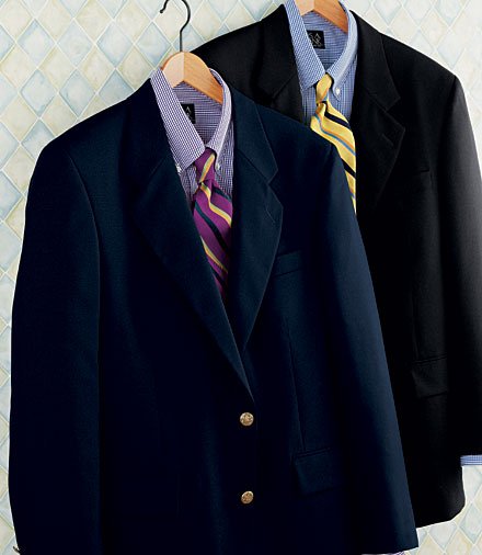 Executive 2-Button Wool Blazer