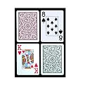 Copag Playing Cards, Bridge Size, Jumbo Index, Green/ Burgundy Setup