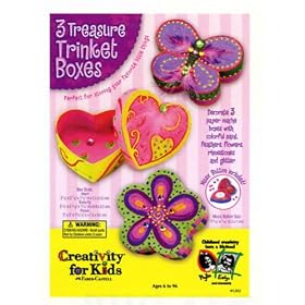 Creativity for Kids Treasure Trinket Boxes