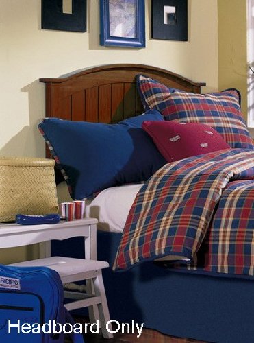 Twin Fashion Bed Group Finley Wood Headboard in Maple