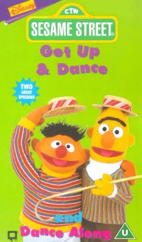CD-Charts  VHS : Sesame Street - Get Up And Dance / Dance Along (Disney) [1998]